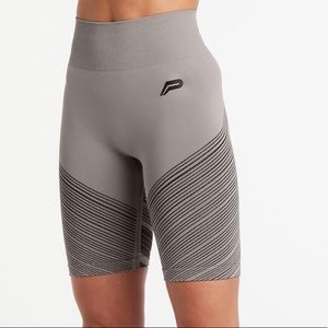 Pursue Fitness Impulse Seamless Shorts- Midnight Grey